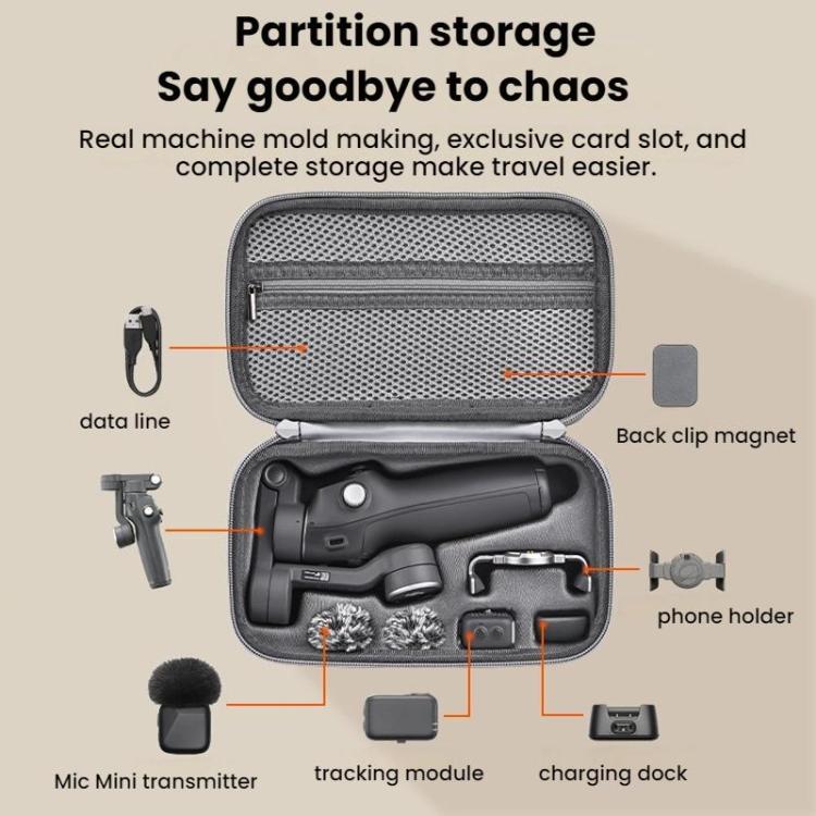 Bolsa de almacenamiento portátil para panel móvil BRDRC de DJI OSMO Mobile 7/7P