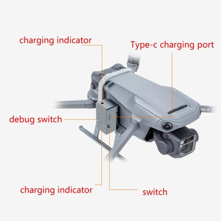 Sistema de lanzamiento aéreo YX para dron DJI Mavic 3, lanzador recargable de 500 g., For DJI Mavic 3