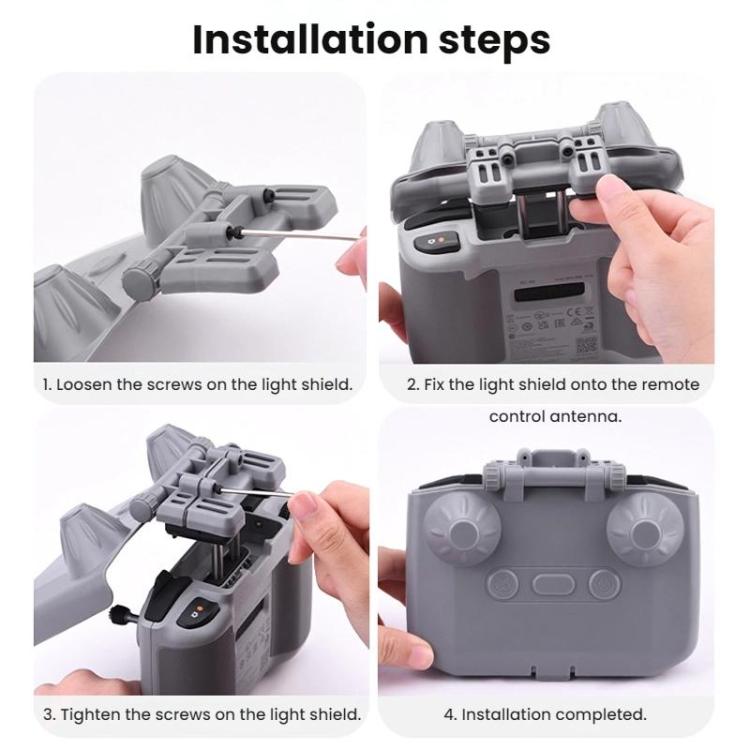 Para DJI AIR 3S/MINI 4 PRO/NEO BRDRC Control remoto