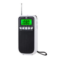 Reproductor de radio portátil multibanda FM/AM/SW de alta sensibilidad con control por reloj, For EU, For US