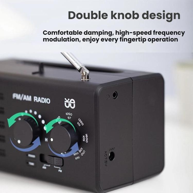 Reproductor de radio con toma de corriente externa FM/AM de doble banda, For EU, For US