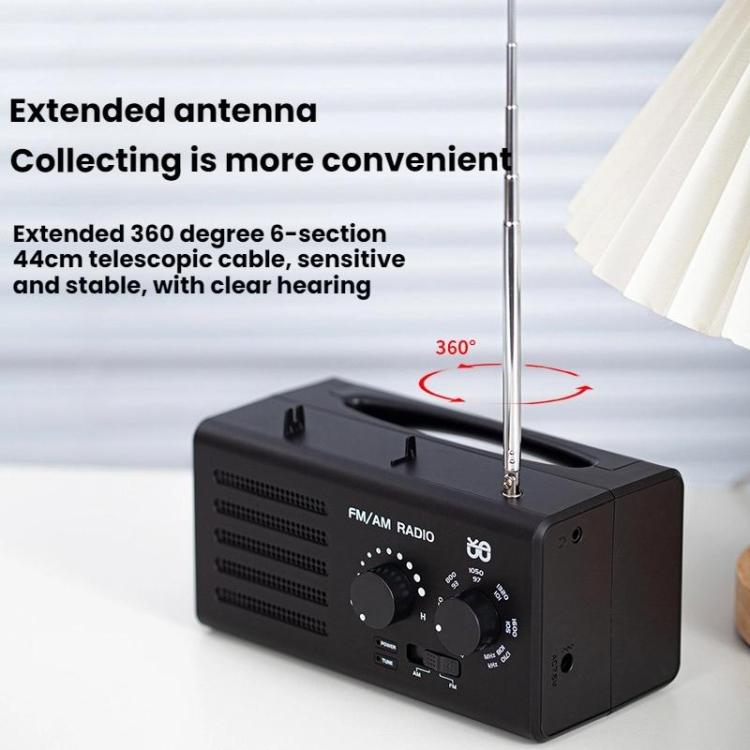 Reproductor de radio con toma de corriente externa FM/AM de doble banda, For EU, For US