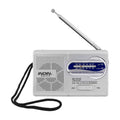 Radio portátil AM/FM INDIN BC-R119 para personas mayores, 530-1610 kHz AM y 88-108 MHz FM, radio de emergencia ligera., BC-R119