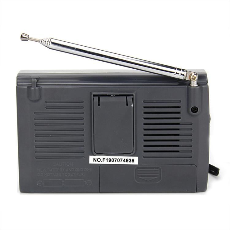 Radio portátil Kchibo de 10 bandas AM/FM/SW con altavoz de alta fidelidad y receptor multibanda compacto mini., KK-9803