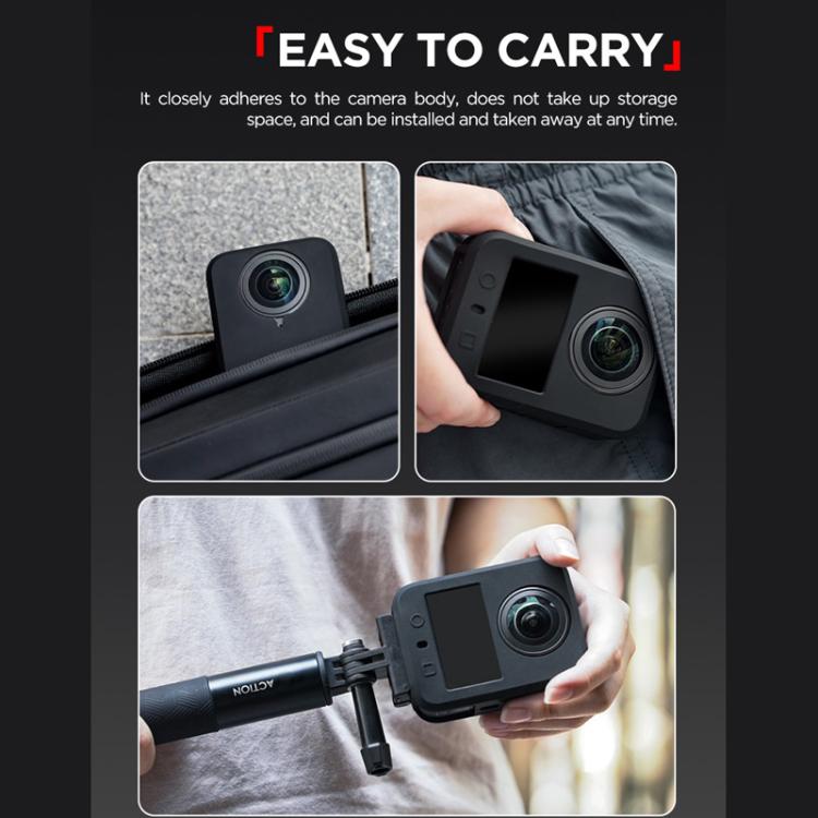 Funda de silicona CYNOVA antiarañazos y a prueba de golpes para DJI Osmo 360.