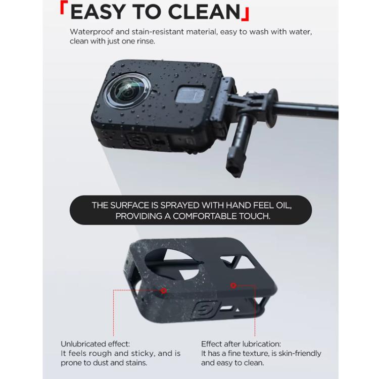 Funda de silicona CYNOVA antiarañazos y a prueba de golpes para DJI Osmo 360.