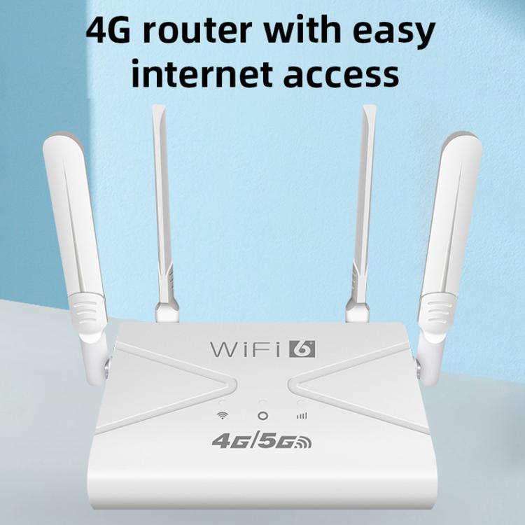 Router WiFi 4G portátil con tarjeta de enchufe, punto de acceso inalámbrico, enchufe europeo., CPF907