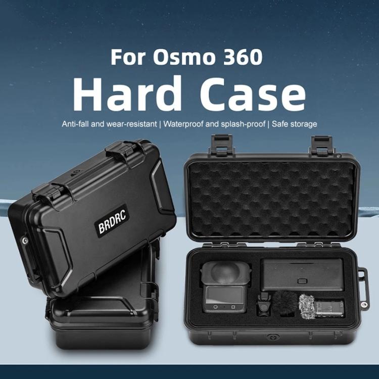 Maleta portátil impermeable para cámaras panorámicas DJI OSMO 360 BRDRC, For DJI OSMO 360