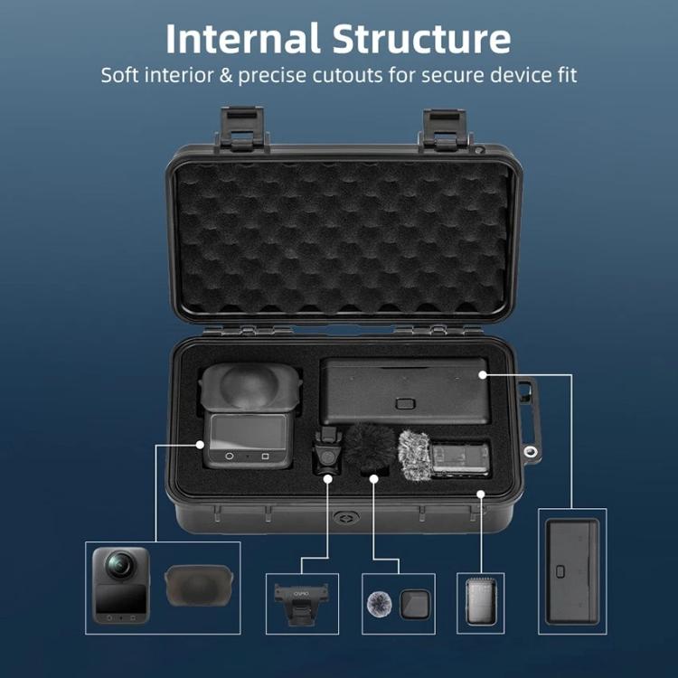 Maleta portátil impermeable para cámaras panorámicas DJI OSMO 360 BRDRC, For DJI OSMO 360