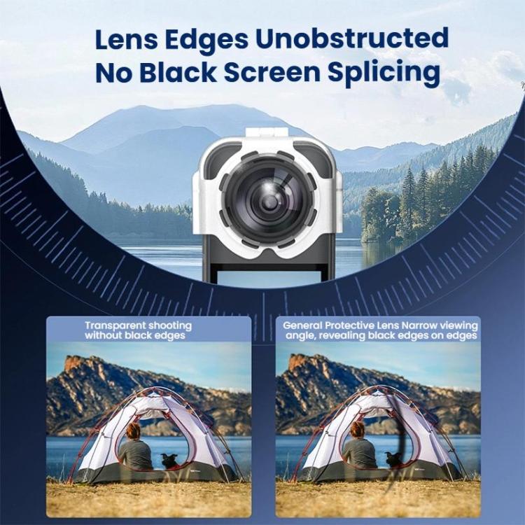 Protector de lente antivaho a presión para cámara Insta360 X5