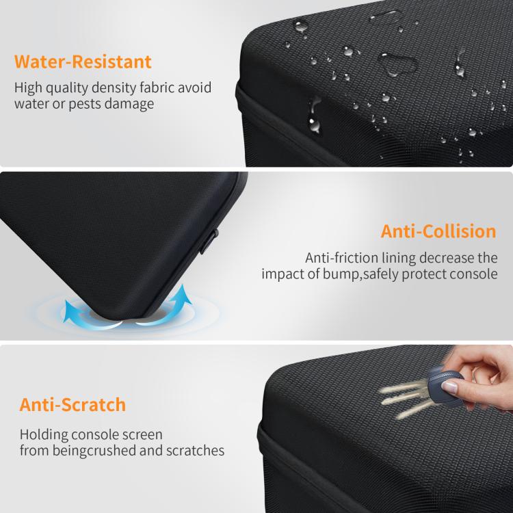 Estuche organizador de almacenamiento todo en uno JYS para Nintendo Switch 2 con correa para el hombro. Compatible con base/consola/controlador Pro/cámara/empuñadura/cargador., JYS-NS2323