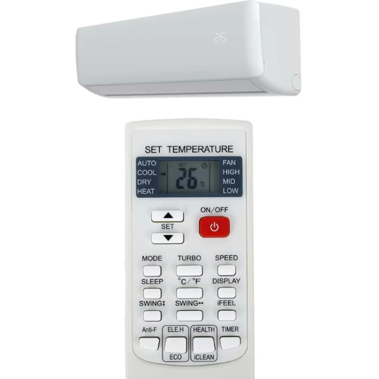 Control remoto para aire acondicionado AUX YKRH102 YKR-H/102E