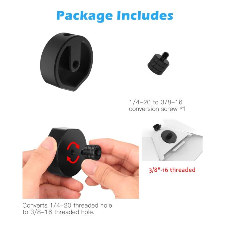 Adaptador de montaje para trípode de aluminio mini Starlink 2024, Mini Adapter