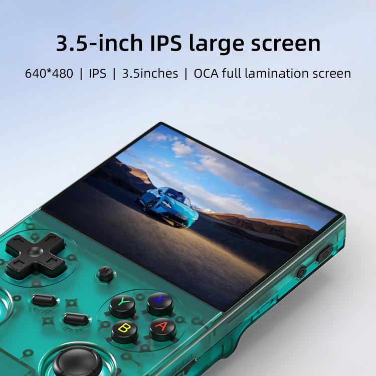 Consola portátil retro ANBERNIC RG 35XXPro con pantalla de 3,5 pulgadas y sistema operativo Linux de 64 bits., 64G+128G, 64G+256G
