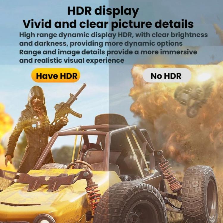 Cable de conversión DP a HDMI 8K 60Hz HD para conexión de TV y ordenador, cable de proyección y monitor., 1m, 2m