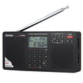 Radio portátil estéreo de banda completa TECSUN PL-398MP con sintonización digital y compatibilidad con reproducción de tarjeta SD., PL-398MP