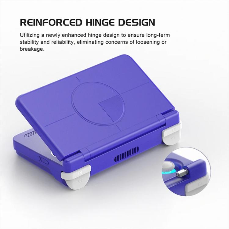 Consola de juegos Retroid Pocket Flip 2 con procesador SD865, Android 13, pantalla AMOLED de 5,5 pulgadas, Wi-Fi y Bluetooth.