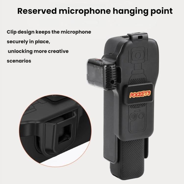 Cubierta protectora de lente y pantalla para el cuerpo del DJI OSMO POCKET 3 BRDRC