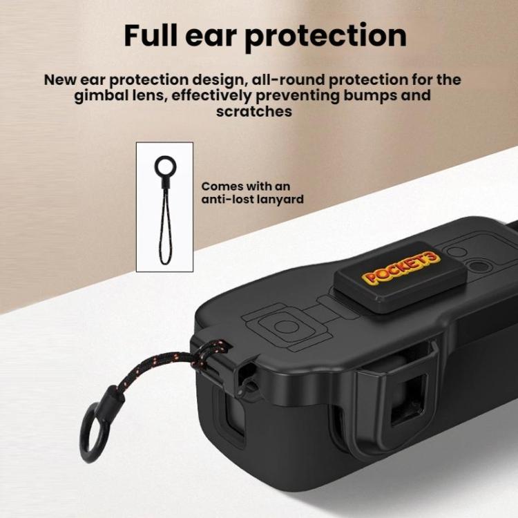 Cubierta protectora de lente y pantalla para el cuerpo del DJI OSMO POCKET 3 BRDRC