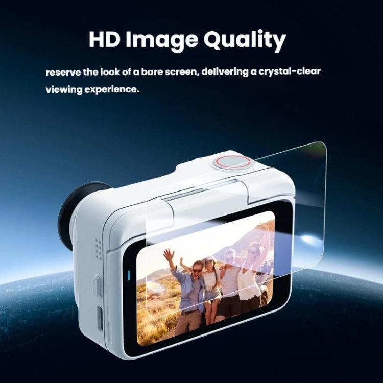 Kit de protector de pantalla y lámina para lente de vidrio templado + hidrogel para protección HD., For Insta360 GO Ultra  1 Set, For Insta360 GO Ultra  2 Sets