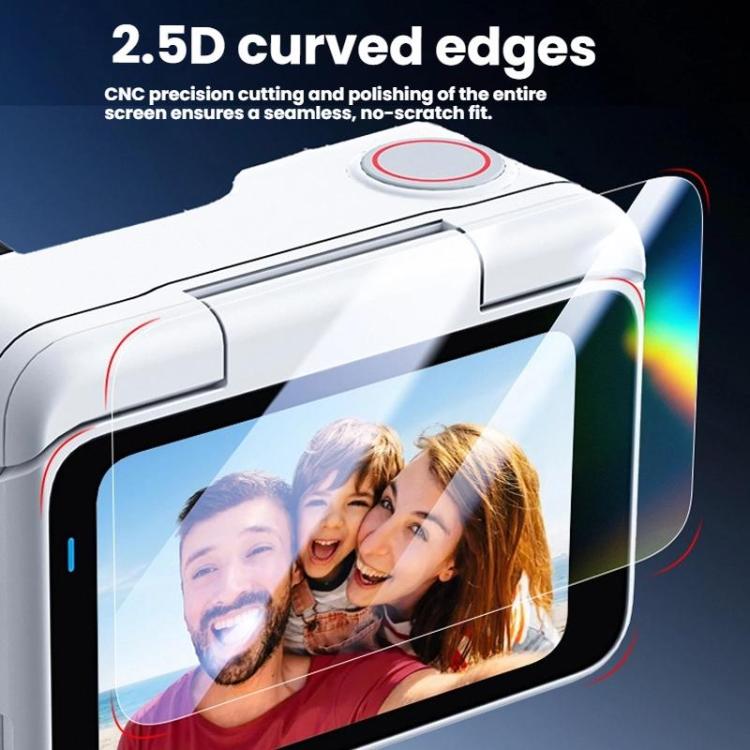 Kit de protector de pantalla y lámina para lente de vidrio templado + hidrogel para protección HD., For Insta360 GO Ultra  1 Set, For Insta360 GO Ultra  2 Sets