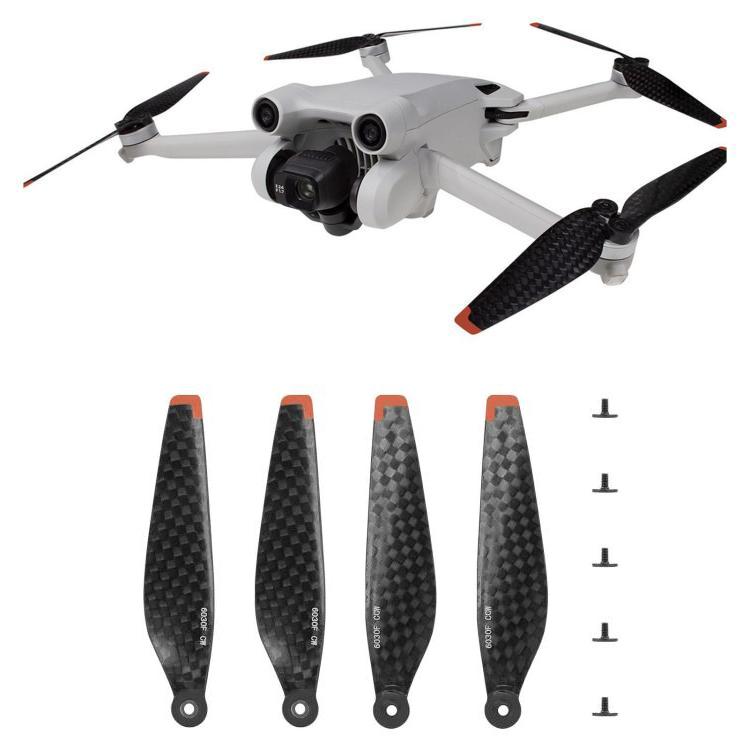 Hélices de fibra de carbono 6030F con reducción de ruido para DJI Mini 3 Pro/4 Pro, For Mini 4 Pro/Mini 3 Pro 4pcs, For Mini 4 Pro/Mini 3 Pro 8pcs
