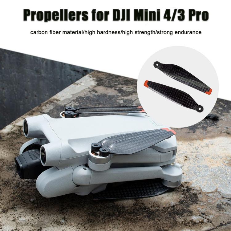 Hélices de fibra de carbono 6030F con reducción de ruido para DJI Mini 3 Pro/4 Pro, For Mini 4 Pro/Mini 3 Pro 4pcs, For Mini 4 Pro/Mini 3 Pro 8pcs