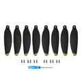 Hélices de repuesto 4726F para DJI Mini 2 / Mini 2 SE, 2pairs Gold Edge, 2pairs Silver Edge, 2pairs Orange Edge, 4pairs Gold Edge, 4pairs Silver Edge, 4pairs Orange Edge