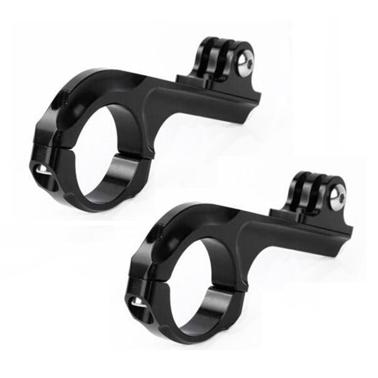 1 par de abrazaderas metálicas tipo Q para bicicleta para cámaras de acción GoPro