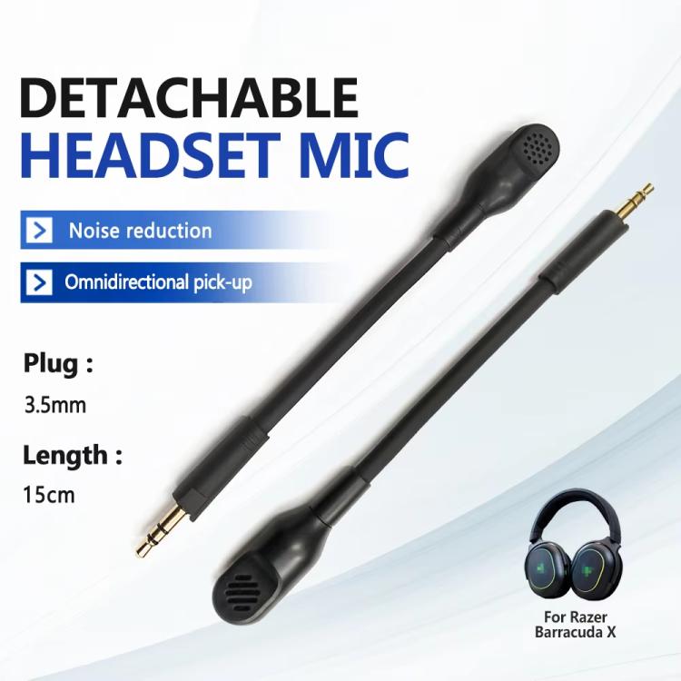 Micrófono con reducción de ruido para auriculares gaming Razer Barracuda X