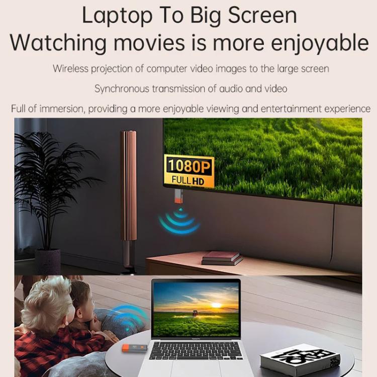 Transmisor inalámbrico HDMI de 50 m para extensión de señal 1080p, WIFI, transmisión inalámbrica a la misma pantalla, transmisor + receptor., 50M