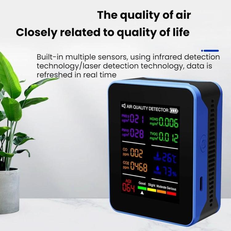 Monitor ambiental multifuncional de calidad del aire y CO2