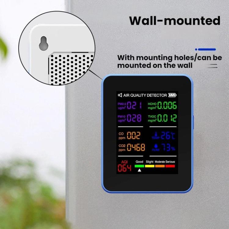 Monitor ambiental multifuncional de calidad del aire y CO2