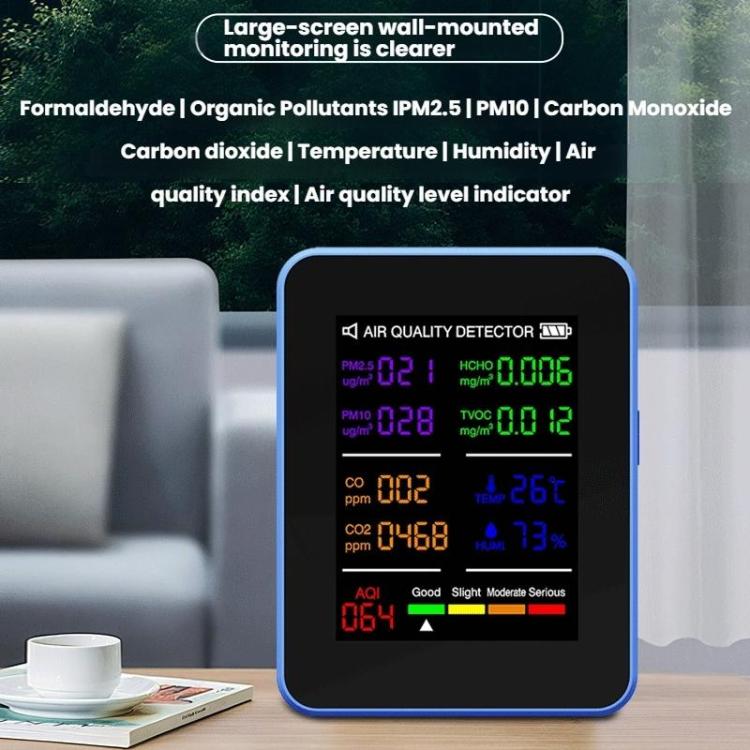 Monitor ambiental multifuncional de calidad del aire y CO2
