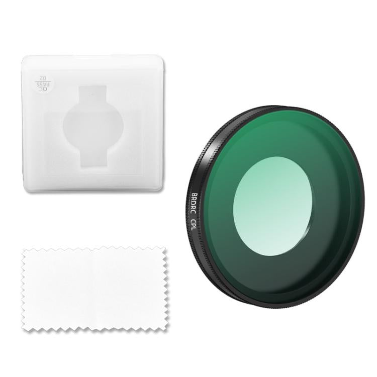 Accesorios para cámara con filtro de lente BRDRC para Insta360 Go Ultra, UV, CPL, ND16, ND8+ND16+ND32