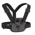 Arnés de pecho magnético universal de liberación rápida para cámaras de acción con grabación manos libres POV, Chest Mount