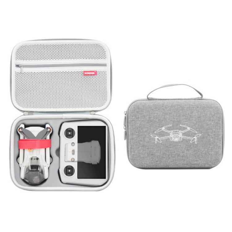 Bolsa de almacenamiento portátil impermeable y resistente a la presión WOKEMA, For DJI  Mini 2/ 2 SE, For DJI  Mini 3 / 3 Pro Without Screen, For DJI  Mini 3 / 3 Pro With Screen, For DJI  Mini 4 Pro Without Screen, For DJI  Mini 4 Pro With Screen