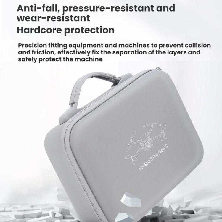 Bolsa de almacenamiento portátil impermeable y resistente a la presión WOKEMA, For DJI  Mini 2/ 2 SE, For DJI  Mini 3 / 3 Pro Without Screen, For DJI  Mini 3 / 3 Pro With Screen, For DJI  Mini 4 Pro Without Screen, For DJI  Mini 4 Pro With Screen
