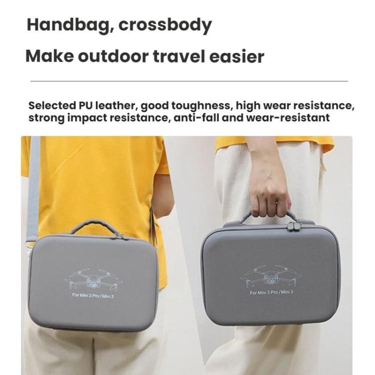 Bolsa de almacenamiento portátil impermeable y resistente a la presión WOKEMA, For DJI  Mini 2/ 2 SE, For DJI  Mini 3 / 3 Pro Without Screen, For DJI  Mini 3 / 3 Pro With Screen, For DJI  Mini 4 Pro Without Screen, For DJI  Mini 4 Pro With Screen