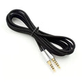 Cable de audio trenzado de 2 m para auriculares gaming Logitech Astro A10 / A40, Silver Plug Straight Through, Silver Plug Wired Controller, Black Plug Wired Controller