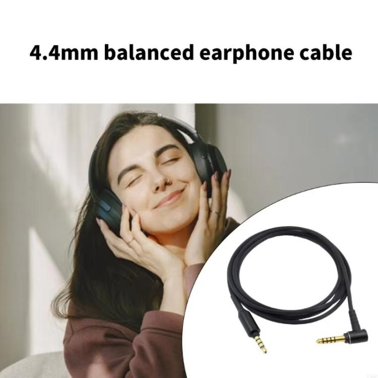 Cable de auriculares balanceado de 4,4 mm para Sony WH-1000XM2 / WH-1000XM3 / WH-1000XM4 / WH-CH710N / WH-H900N, 1.5m 4.4mm Balanced Cable