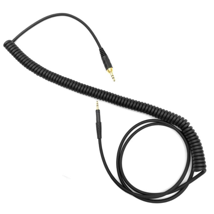 Cable de auriculares con conector en resorte de 2,5 mm a 3,5+6,35 mm para Sennheiser HD6 / HD8 / HD7 / HD598, ZS0229