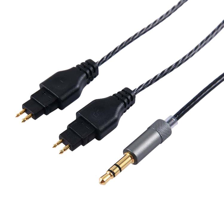 Cable de audio para auriculares Sennheiser HD414 / HD650 / HD600 / HD580 / HD660S, 2m, 1.2m