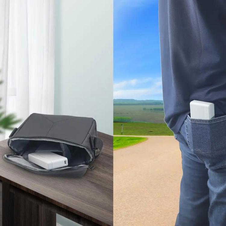 Estuche de almacenamiento con cargador inteligente de 2 ranuras para Insta360 X4 YX y concentrador de carga de batería., Gray