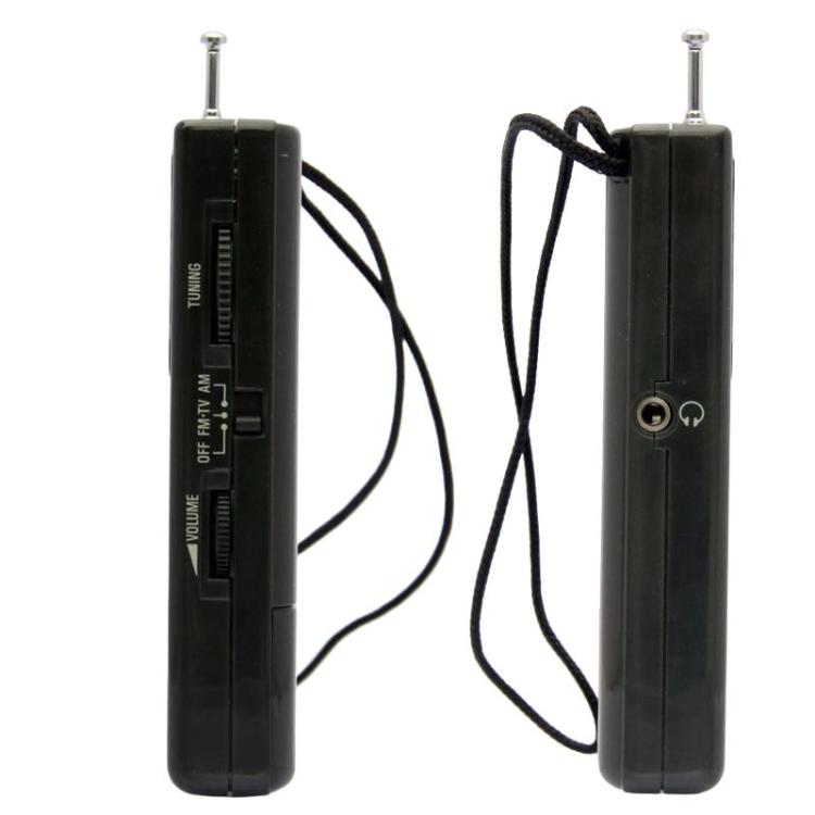 Radio portátil analógica de bolsillo TECSUN R-218 FM/AM/para campus, Standard No Battery