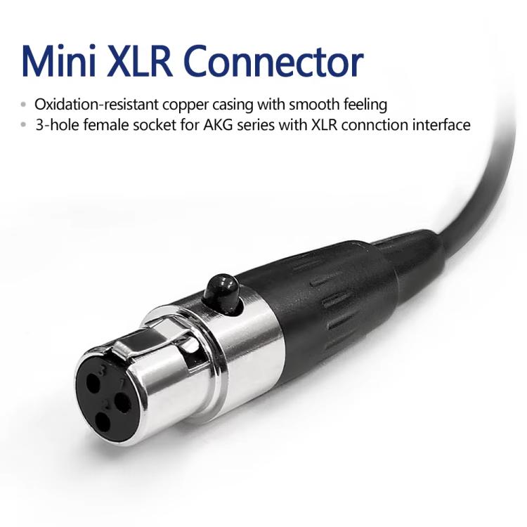 Cable para auriculares con conector de 6,35 mm para AKG Q701 Q702 K712 K240, 1.5-4.5m Spring, 3m Straight