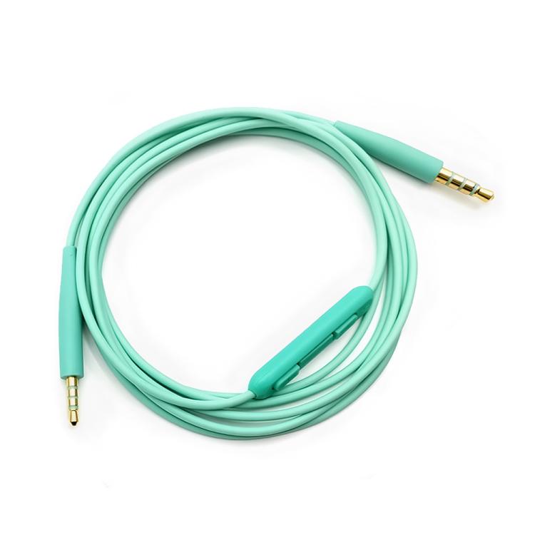 Cable para auriculares BOSE QC25 / QC35 / SoundLink OE2 con micrófono integrado, 1.4m
