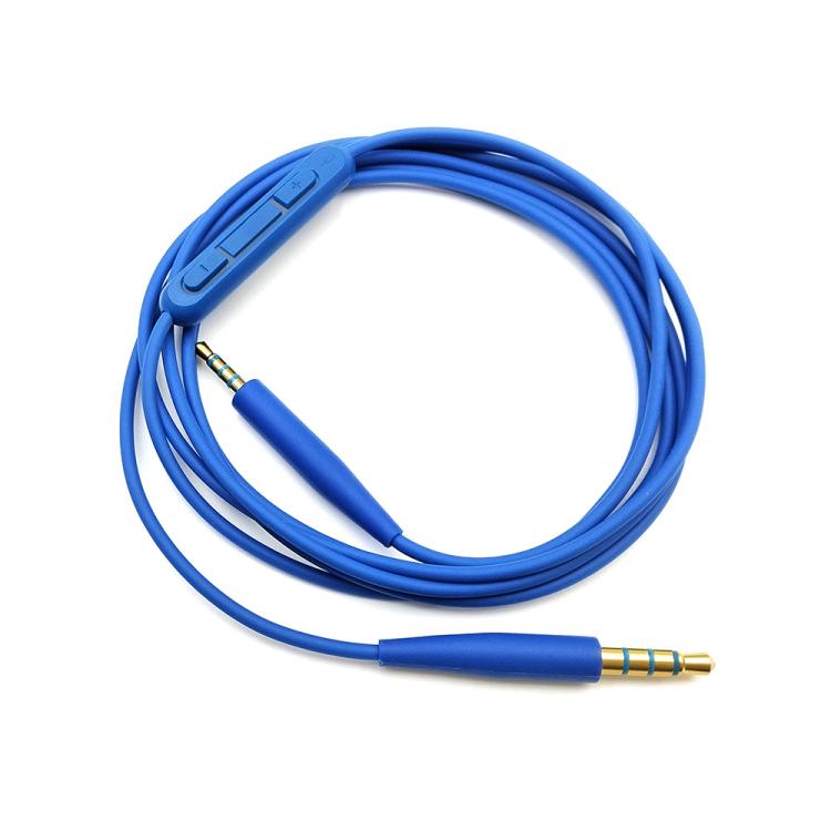 Cable para auriculares BOSE QC25 / QC35 / SoundLink OE2 con micrófono integrado, 1.4m
