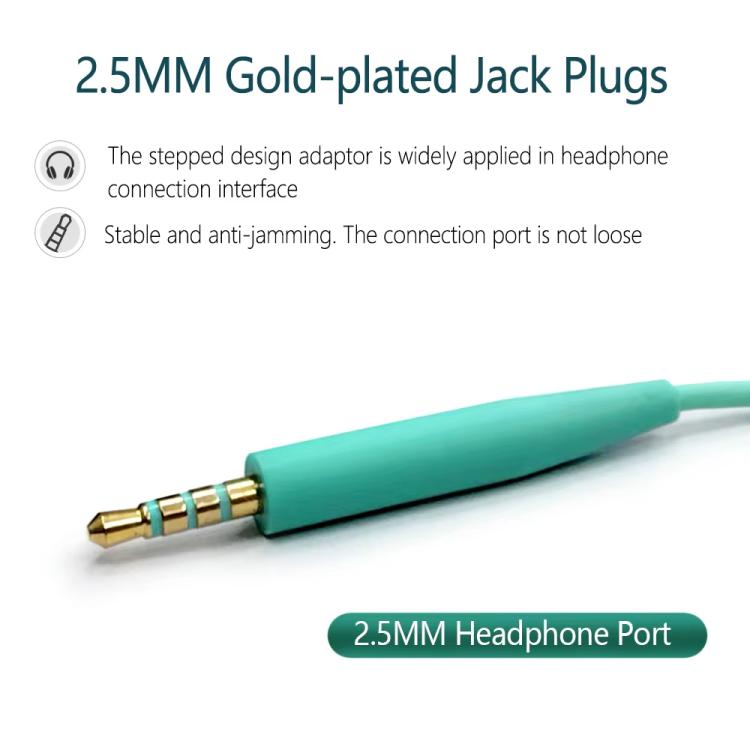 Cable para auriculares BOSE QC25 / QC35 / SoundLink OE2 con micrófono integrado, 1.4m