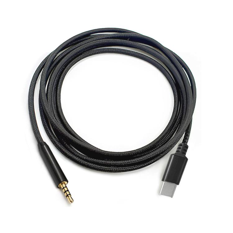 Cable de audio para auriculares de 1,5 m con conector USB-C a 2,5 mm para BOSE 700 QC25 QC35 OE2 SoundLink, Standard, Cable Control
